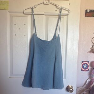 Lovely Day Light Blue Mini Skirt